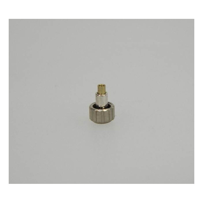 Omega couronne acier brossé