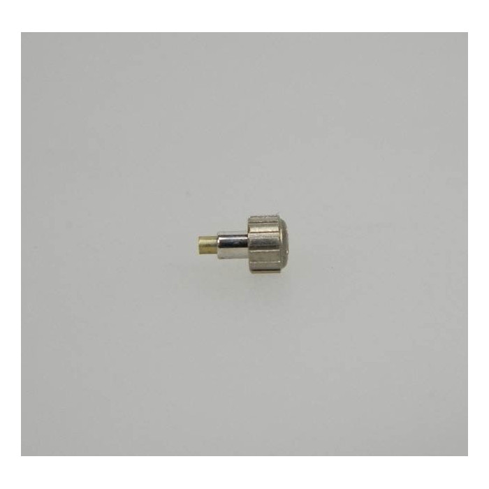 Omega couronne acier brossé