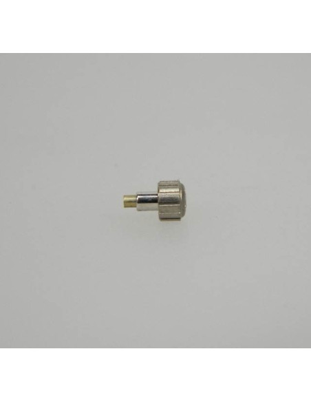 Omega couronne acier brossé