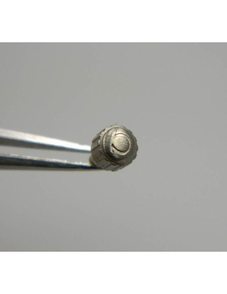 Omega couronne acier brossé