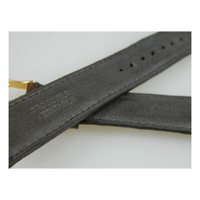 bracelet croco véritable 20/16