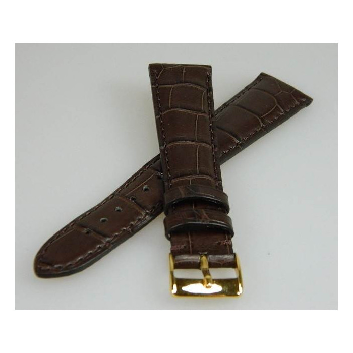 bracelet croco véritable 20