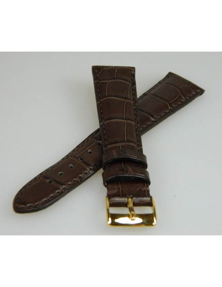 bracelet croco véritable 20