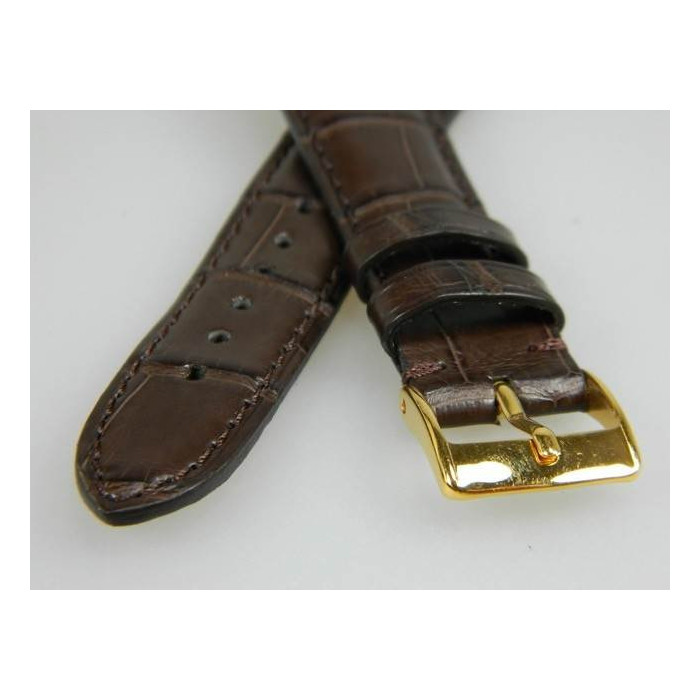 bracelet croco véritable 20