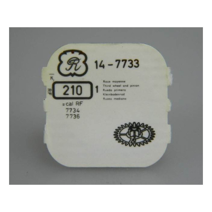 Valjoux 7733-210 Roue moyenne