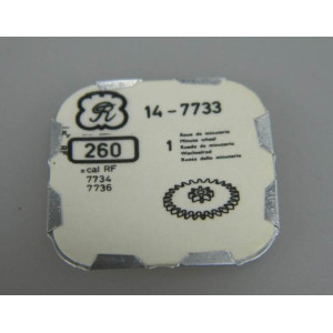 Valjoux 7733-260 roue de minuterie