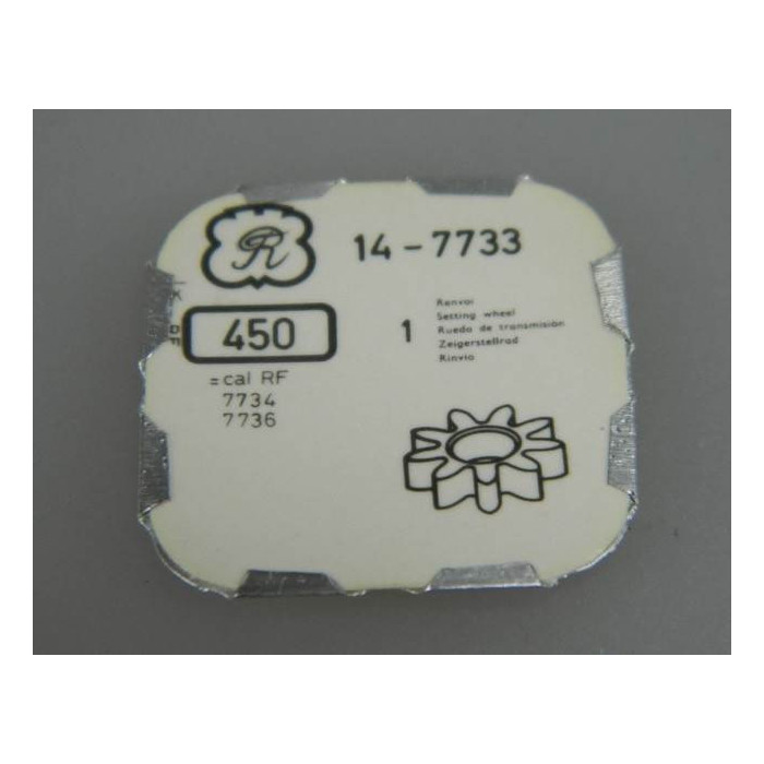 Valjoux 7733-450 Renvoi