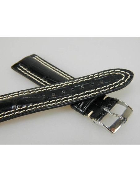 Bracelet crocodile 21mm