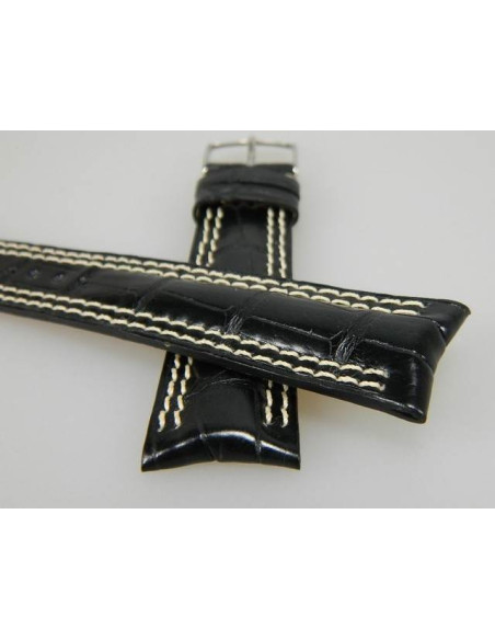 Bracelet crocodile 21mm