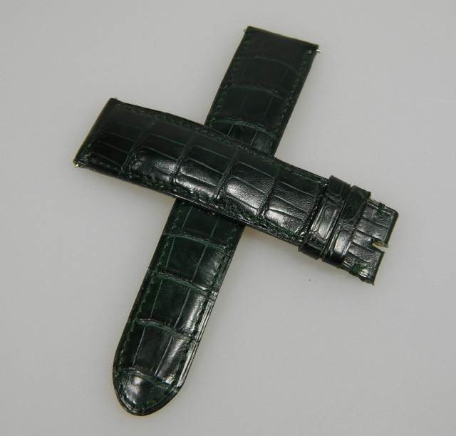 Bracelet De Montre ABP En Cuir Crocodile - Largeur 22mm - Marque Passion Chrono