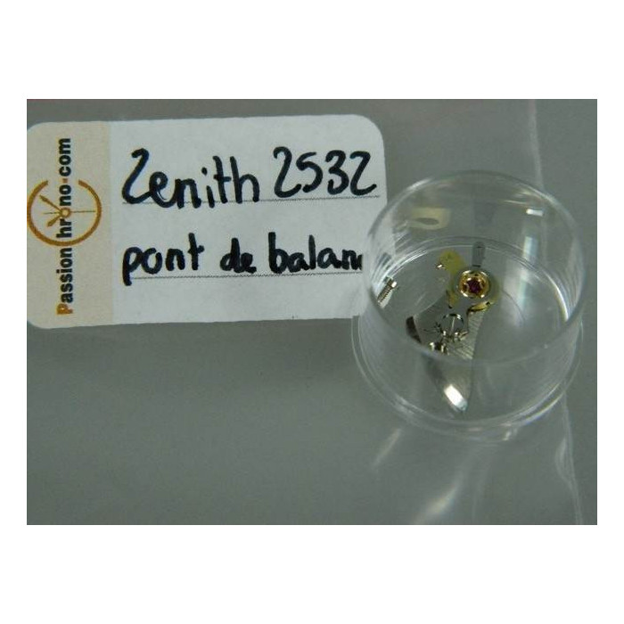 Zenith 2532 pont de balancier