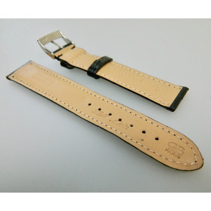 Bracelet Gérard Bouveret crocodile 18mm
