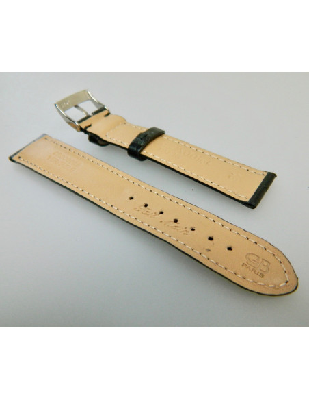 Bracelet Gérard Bouveret crocodile 18mm