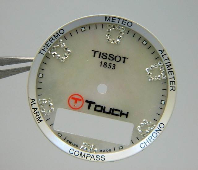 Anneau (lunette) Tournant Pour Montre Tissot Carrousel - Couleur Orange - Neuf Sans étiquette