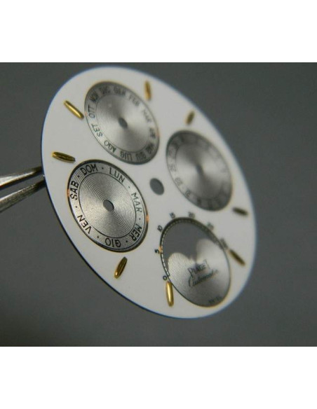 cadran Piaget 1598 Triple date