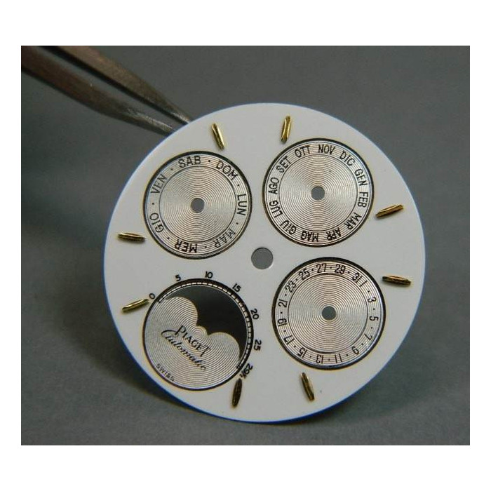 cadran Piaget 1598 Triple date