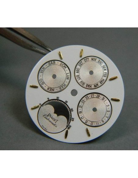 cadran Piaget 1598 Triple date