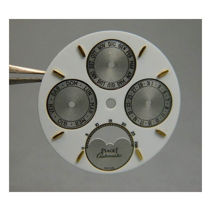 cadran Piaget 1598 Triple date