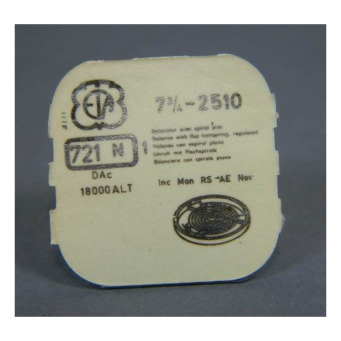 ETA 2510-721 Balancier