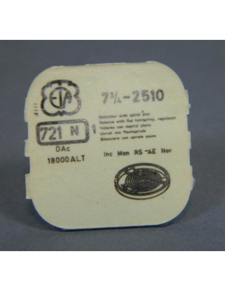 ETA 2510-721 Balancier