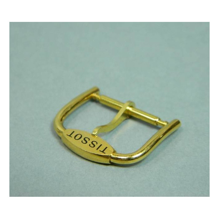 boucle Tissot dorée 18mm