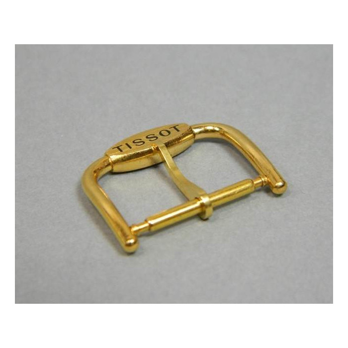 boucle Tissot dorée 18mm