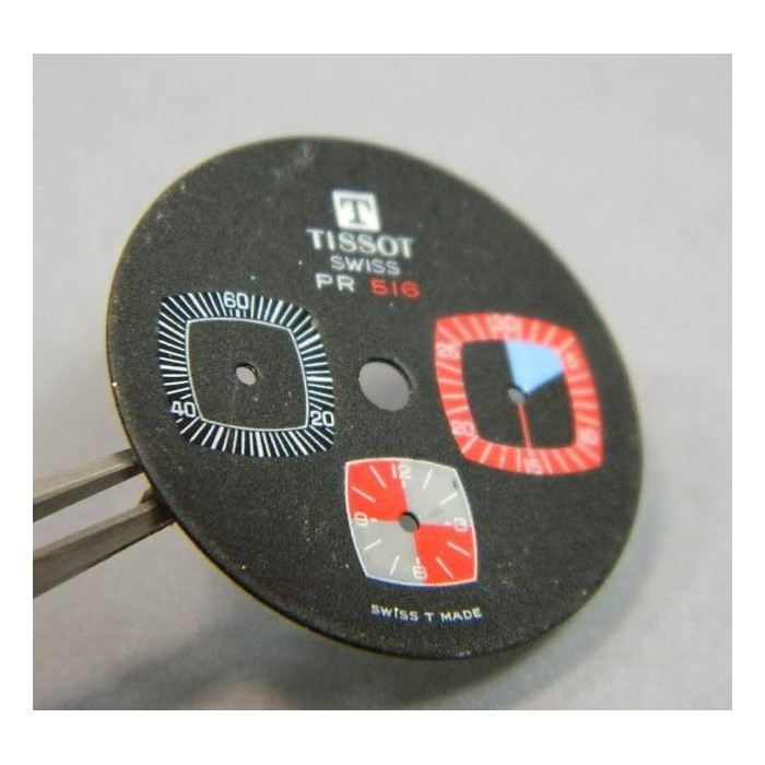 Tissot PR 516 cadran 3 compteurs