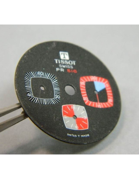 Tissot PR 516 cadran 3 compteurs