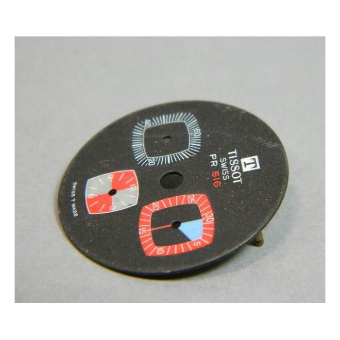Tissot PR 516 cadran 3 compteurs