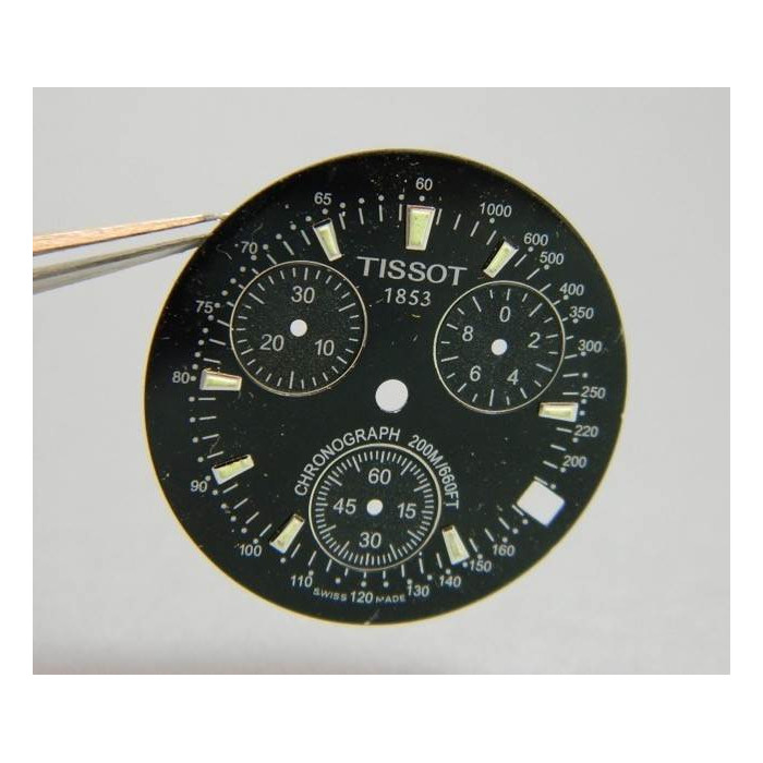 Tissot chrono 200m cadran