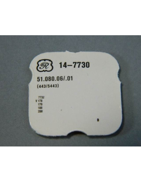 Valjoux 7730-443 Tirette