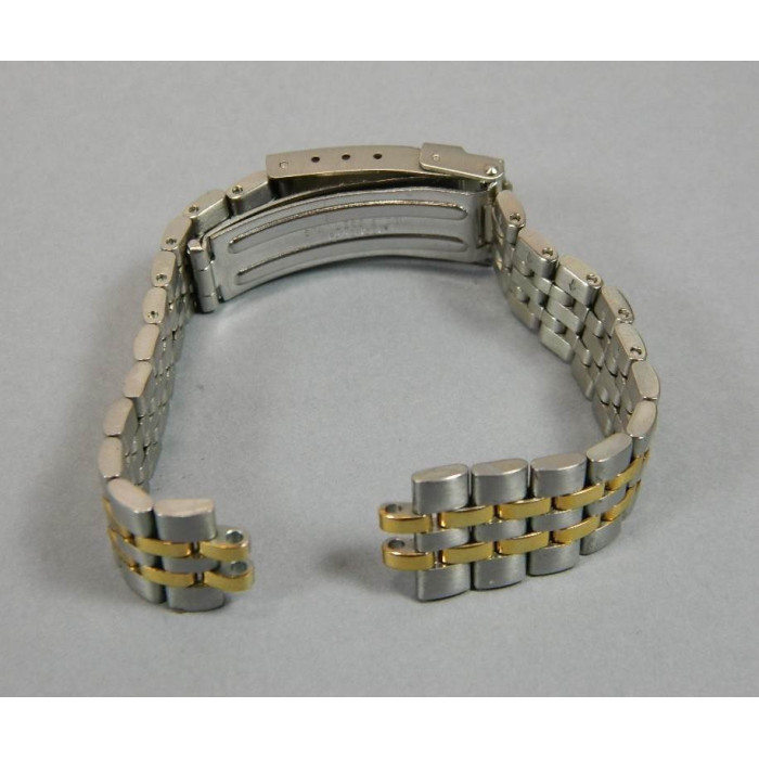 Tissot bracelet or/acier 14mm