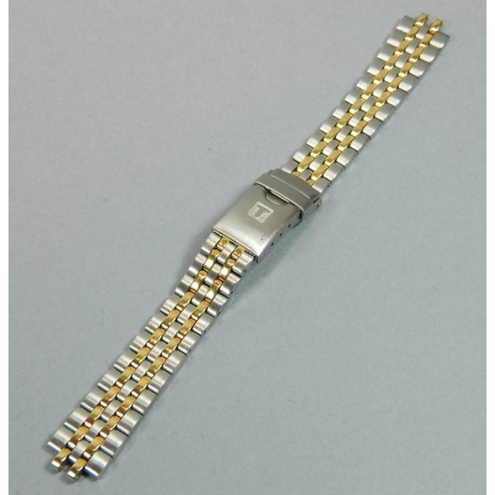 Tissot bracelet or/acier 14mm