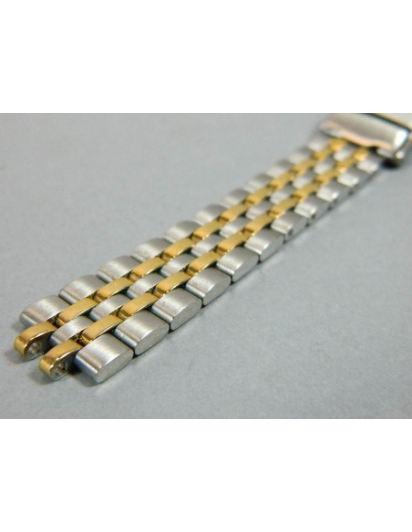 Tissot bracelet or/acier 14mm