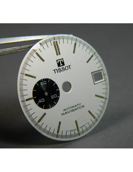 Tissot Navigator Panda cadran