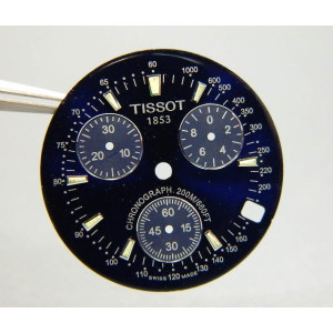 Tissot chronograph 200m cadran
