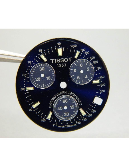 Tissot chronograph 200m cadran