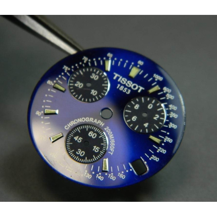 Tissot chronograph 200m cadran