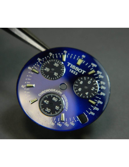 Tissot chronograph 200m cadran