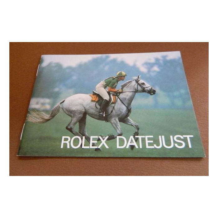 Livret d'instructions ROLEX DATEJUST
