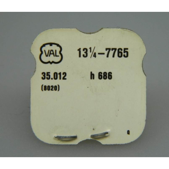 Valjoux 7765-8020 Roue compteuse de mn