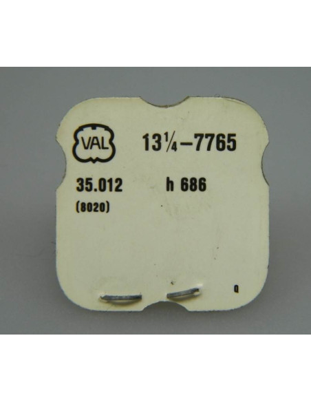 Valjoux 7765-8020 Roue compteuse de mn