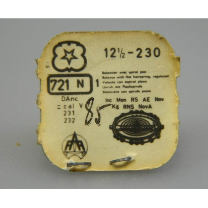 Venus 230-721 Balancier