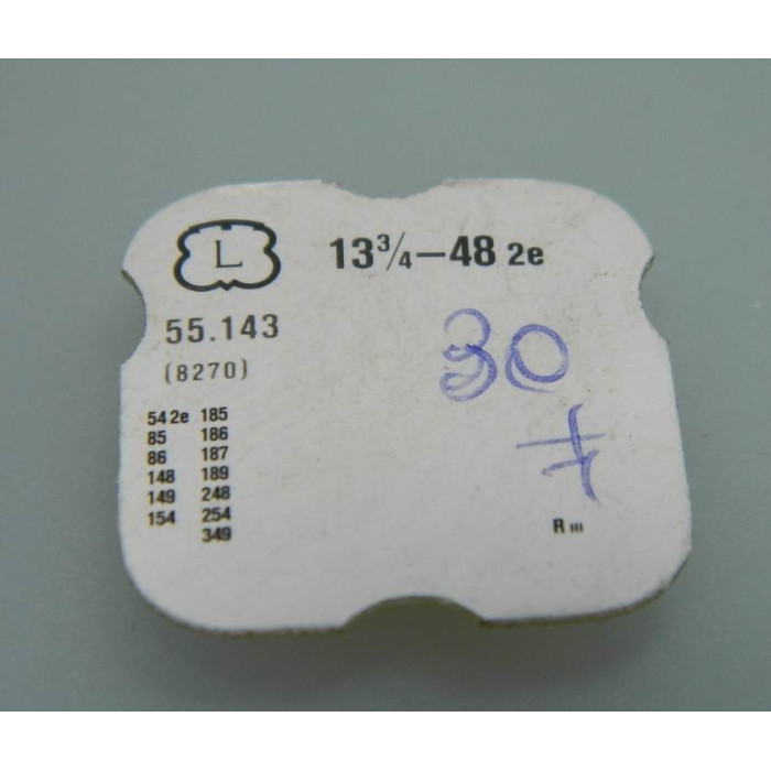 Landeron 48- 8270 Sautoir du compteur