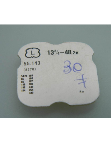 Landeron 48- 8270 Sautoir du compteur