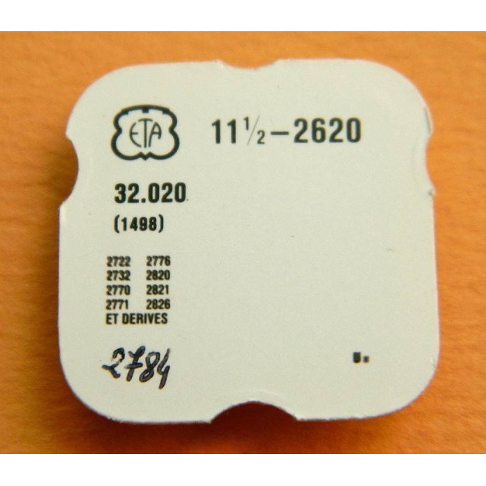 ETA 2620 Roue palier de masse oscillante