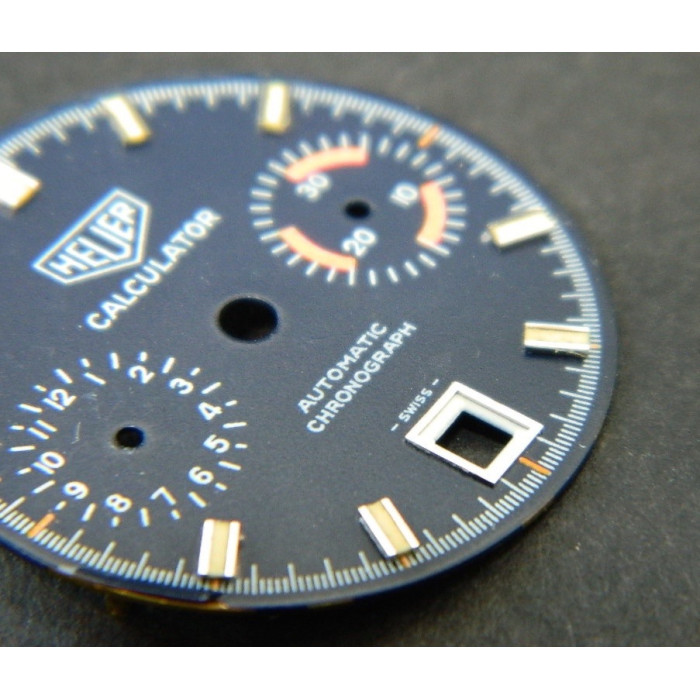 Cadran De Montre HEUER D'occasion - Pièce Détachée Pour Restauration Vintage