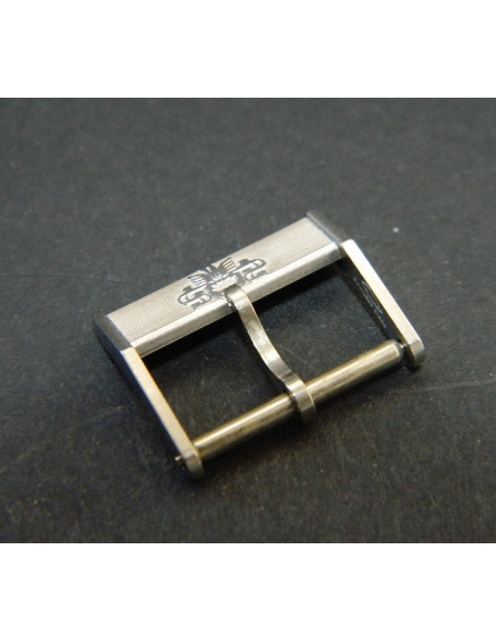 Bucherer boucle vintage acier 16mm