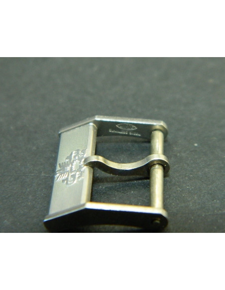 Bucherer boucle vintage acier 16mm