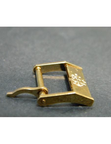 Bucherer boucle vintage dorée 16mm